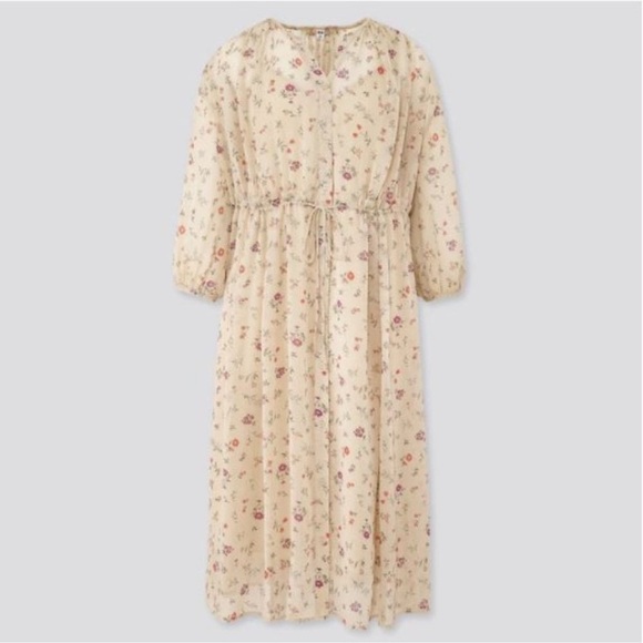 Uniqlo Dresses & Skirts - Uniqlo Joy of Print Floral Maxi Dress